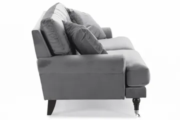 Andrew 2-seters Fløyelssofa - Lys grå - Møbler - Sofaer - Fløyelssofaer