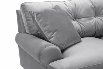 Andrew 2-seters Fløyelssofa - Lys grå - Møbler - Sofaer - Fløyelssofaer