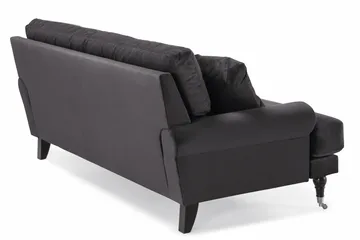 Andrew 2-seters Fløyelssofa - Mørk grå - Møbler - Sofaer - Fløyelssofaer