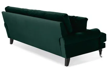 Andrew 3-seters Fløyelssofa - Grønn - Møbler - Sofaer - Fløyelssofaer