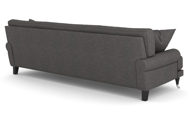 Andrew 3-seters Stoffsofa - Mørk grå - Møbler - Sofaer - Howard-sofaer