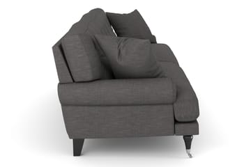 Andrew 3-seters Stoffsofa - Mørk grå - Møbler - Sofaer - Howard-sofaer