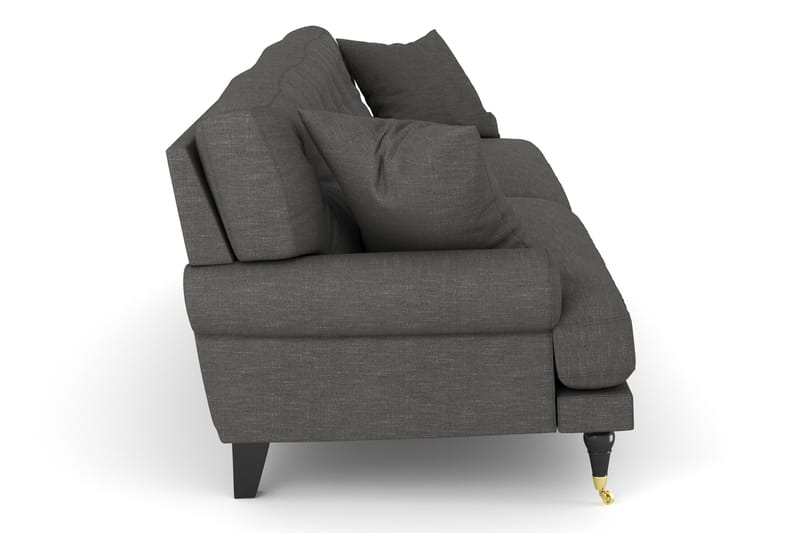 Andrew 3-seters Stoffsofa - Mørk grå - Møbler - Sofaer - Howard-sofaer