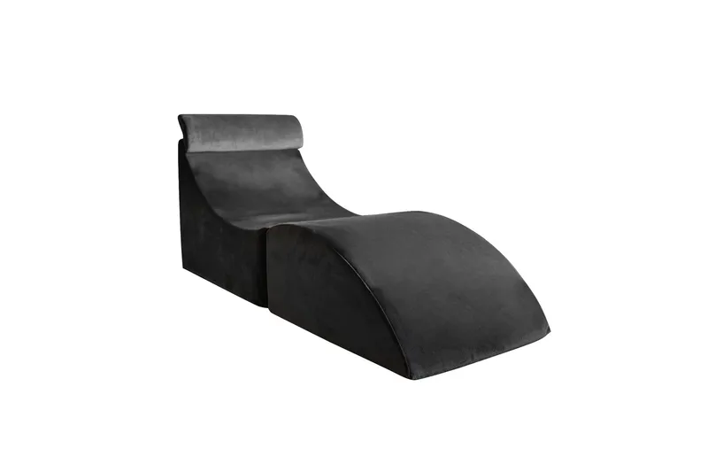 Antigua Daybed med Rygg 50 cm, Antrasitt