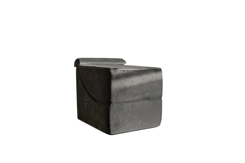 Antigua Daybed med Rygg 50 cm - Antrasitt - Møbler - Sofaer - Fløyelssofaer