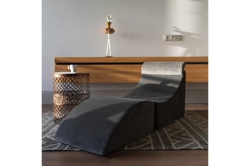 Antigua Daybed med Rygg 50 cm - Antrasitt - Møbler - Sofaer - Fløyelssofaer