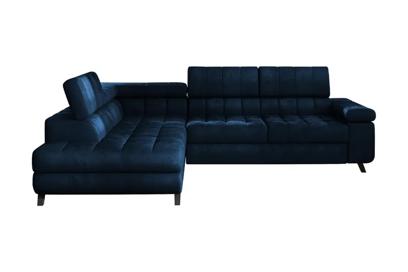 Azoulay Hjørnesofa Venstre, Mørkeblå