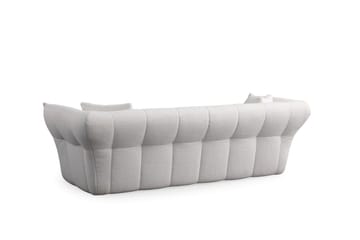 Azzo 3-seters Sofa - Hvit - Møbler - Sofaer - 3 seter sofa