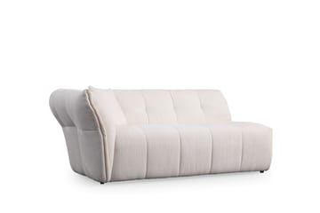 Azzo 4-seters Sofa med Divan - Hvit - Møbler - Sofaer - Sofaer med sjeselong - 4 seters sofa med divan