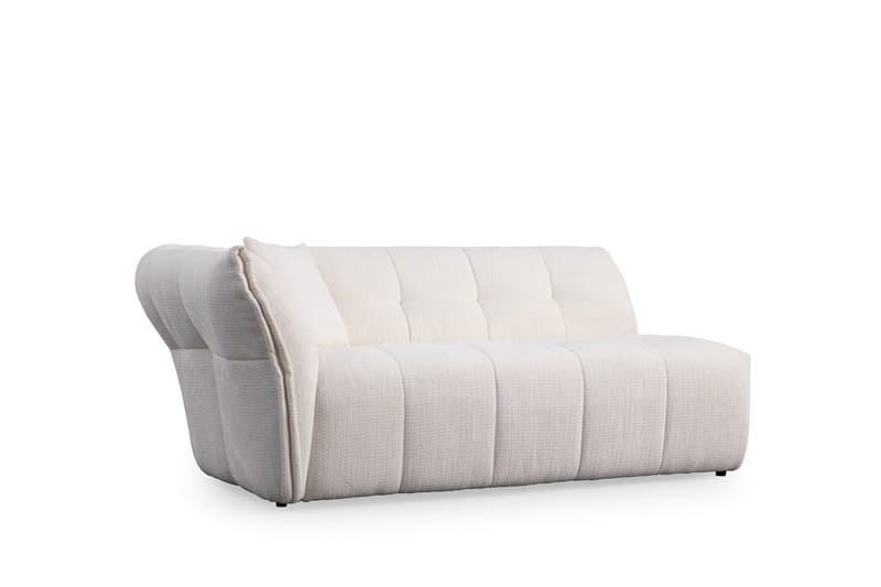 Azzo 4-seters Sofa med Divan - Hvit - Møbler - Sofaer - Sofaer med sjeselong - 4 seters sofa med divan