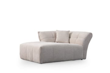 Azzo 4-seters Sofa med Divan - Hvit - Møbler - Sofaer - Sofaer med sjeselong - 4 seters sofa med divan