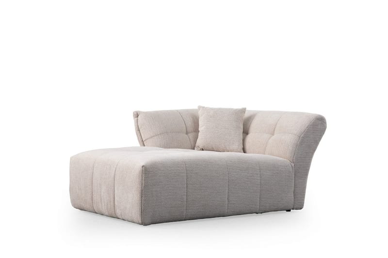Azzo 4-seters Sofa med Divan - Hvit - Møbler - Sofaer - Sofaer med sjeselong - 4 seters sofa med divan