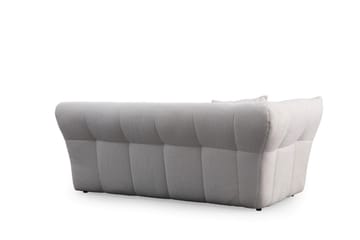 Azzo 4-seters Sofa med Divan - Hvit - Møbler - Sofaer - Sofaer med sjeselong - 4 seters sofa med divan