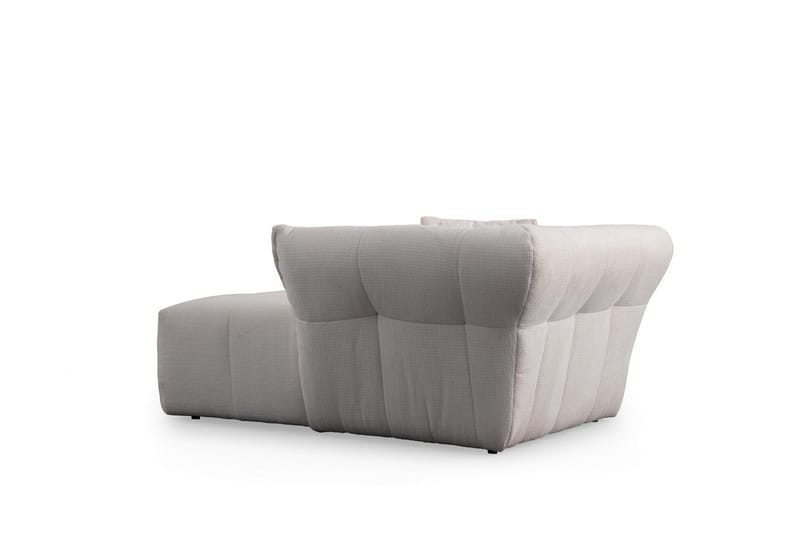 Azzo 4-seters Sofa med Divan - Hvit - Møbler - Sofaer - Sofaer med sjeselong - 4 seters sofa med divan