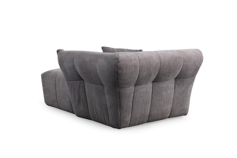 Azzo 4-seters Sofa med Divan - Lysegrå - Møbler - Sofaer - Sofaer med sjeselong - 4 seters sofa med divan