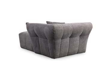 Azzo 4-seters Sofa med Divan - Lysegrå - Møbler - Sofaer - Sofaer med sjeselong - 4 seters sofa med divan