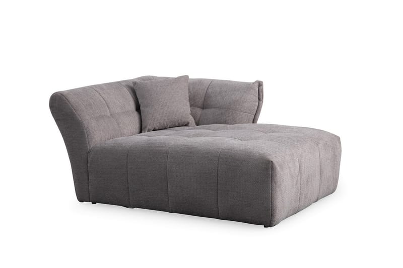 Azzo 4-seters Sofa med Divan - Lysegrå - Møbler - Sofaer - Sofaer med sjeselong - 4 seters sofa med divan