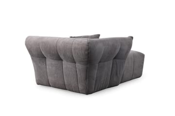 Azzo 4-seters Sofa med Divan - Lysegrå - Møbler - Sofaer - Sofaer med sjeselong - 4 seters sofa med divan