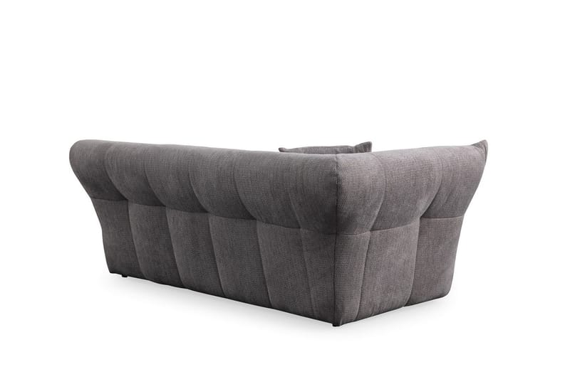 Azzo 4-seters Sofa med Divan - Lysegrå - Møbler - Sofaer - Sofaer med sjeselong - 4 seters sofa med divan