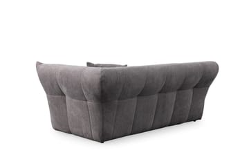 Azzo 4-seters Sofa med Divan - Lysegrå - Møbler - Sofaer - Sofaer med sjeselong - 4 seters sofa med divan
