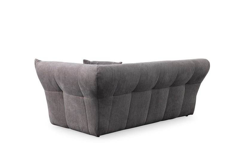 Azzo 4-seters Sofa med Divan - Lysegrå - Møbler - Sofaer - Sofaer med sjeselong - 4 seters sofa med divan