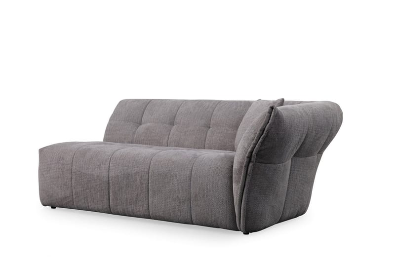 Azzo 4-seters Sofa med Divan - Lysegrå - Møbler - Sofaer - Sofaer med sjeselong - 4 seters sofa med divan
