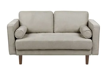 Babur Sofa 2-seter - Taupe/Mørkt tre - Møbler - Sofaer - 2 seter sofa