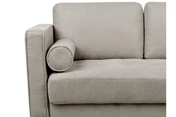 Babur Sofa 2-seter - Taupe/Mørkt tre - Møbler - Sofaer - 2 seter sofa