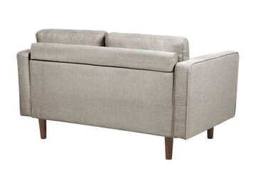 Babur Sofa 2-seter - Taupe/Mørkt tre - Møbler - Sofaer - 2 seter sofa