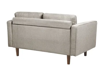Babur Sofa 2-seter - Taupe/Mørkt tre - Møbler - Sofaer - 2 seter sofa