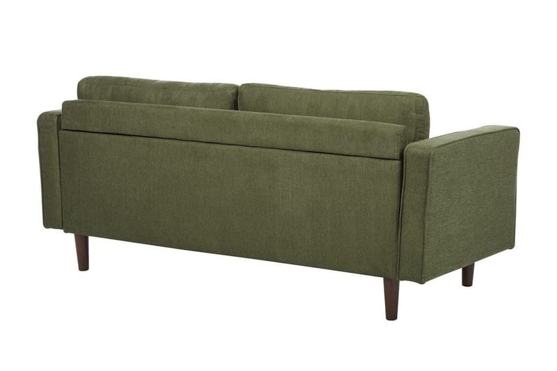 Babur Sofa 3-seter - Grønn/Mørkt tre - Møbler - Sofaer - 3 seter sofa