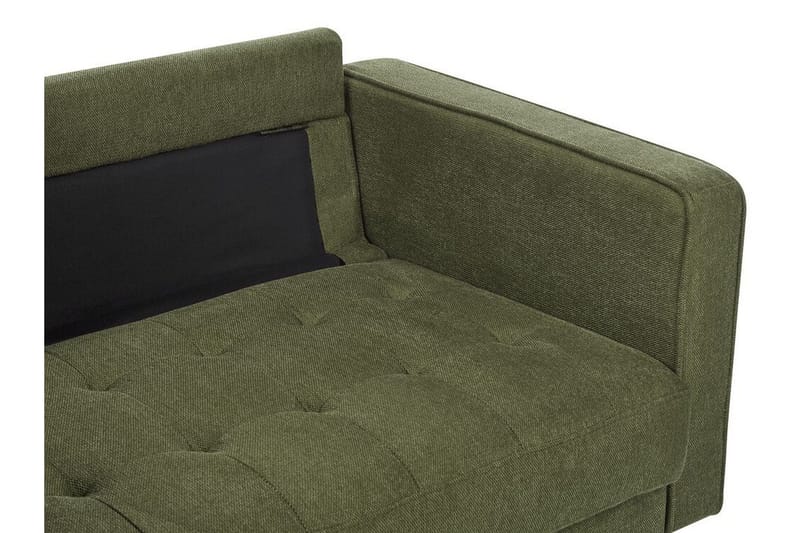 Babur Sofa 3-seter - Grønn/Mørkt tre - Møbler - Sofaer - 3 seter sofa