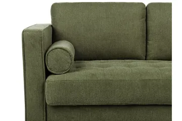 Babur Sofa 3-seter - Grønn/Mørkt tre - Møbler - Sofaer - 3 seter sofa
