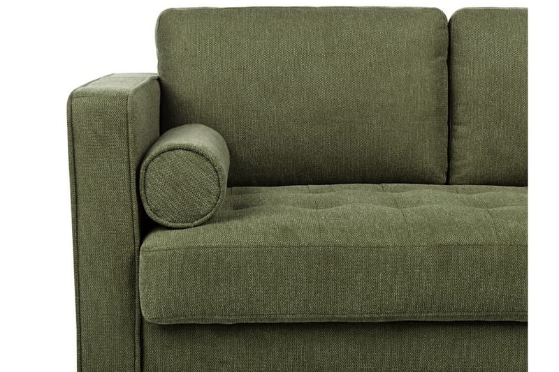 Babur Sofa 3-seter - Grønn/Mørkt tre - Møbler - Sofaer - 3 seter sofa
