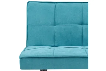 Bäddsoffa Beliani Hasle Blå, Svart blue - Blå - Møbler - Sofaer - Sovesofaer - Futon - Futon sofa