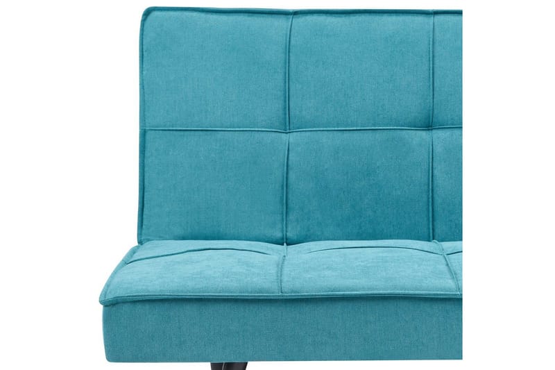 Bäddsoffa Beliani Hasle Blå, Svart blue - Blå - Møbler - Sofaer - Sovesofaer - Futon - Futon sofa