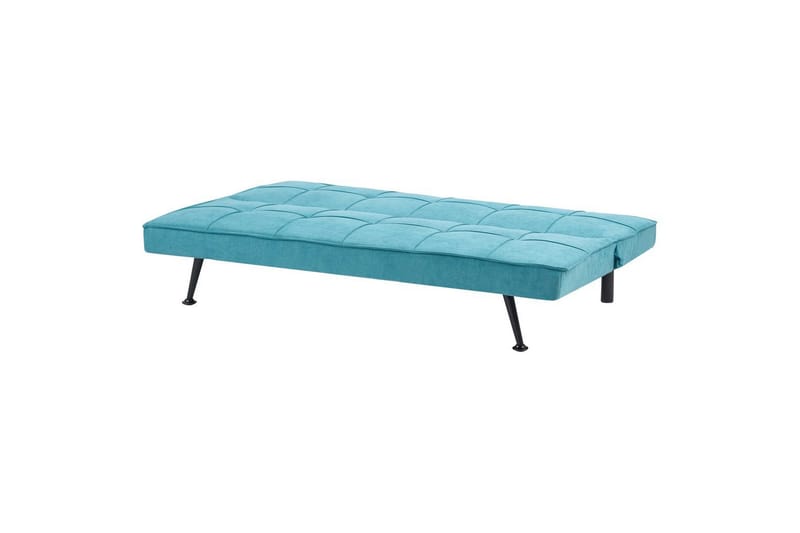 Bäddsoffa Beliani Hasle Blå, Svart blue - Blå - Møbler - Sofaer - Sovesofaer - Futon - Futon sofa