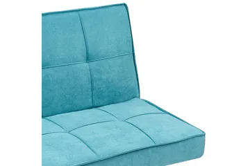 Bäddsoffa Beliani Hasle Blå, Svart blue - Blå - Møbler - Sofaer - Sovesofaer - Futon - Futon sofa
