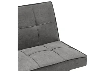 Bäddsoffa Beliani Hasle Blå, Svart Grey||Black - Møbler - Sofaer - Sovesofaer - Futon - Futon sofa