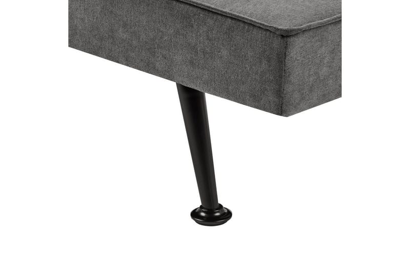 Bäddsoffa Beliani Hasle Blå, Svart Grey||Black - Møbler - Sofaer - Sovesofaer - Futon - Futon sofa