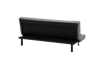 Bäddsoffa Beliani Hasle Blå, Svart Grey||Black - Møbler - Sofaer - Sovesofaer - Futon - Futon sofa