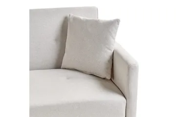 Bäddsoffa Beliani Lucan Beige, svart Beige - Beige - Møbler - Sofaer - Sofagrupper