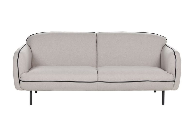 Balint 3-seter Dyp Buet Sofa i Stoff med Paspoal, Grå