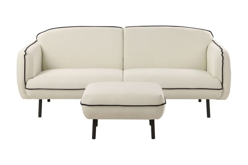 Balint Sofa 3-seter, Beige/Svart