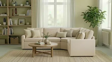 Barsele Hjørnesofa med Elektrisk Recliner 5-seter - Beige - Møbler - Sofaer - Reclinersofaer