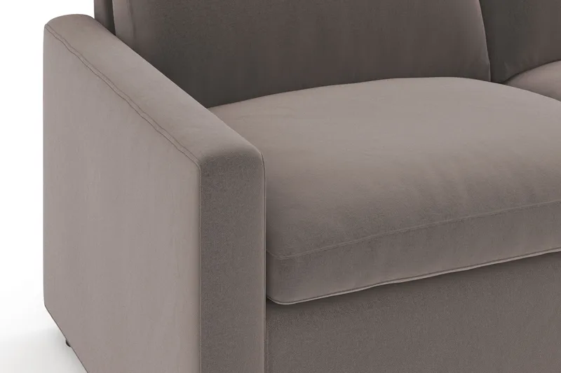 Barsele Hjørnesofa med Elektrisk Recliner 5-seter - Brun - Møbler - Sofaer - Reclinersofaer