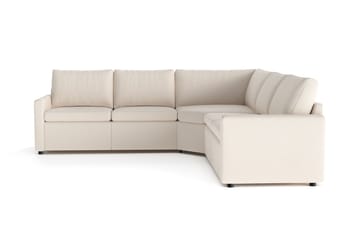 Barsele Hjørnesofa med Recliner 5-seter - Beige - Møbler - Sofaer - Reclinersofaer