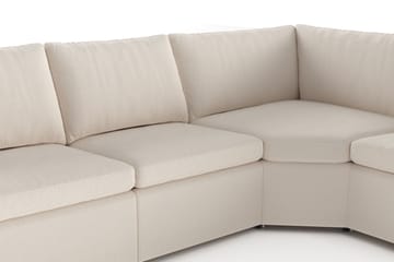 Barsele Hjørnesofa med Recliner 5-seter - Beige - Møbler - Sofaer - Reclinersofaer