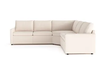 Barsele Hjørnesofa med Recliner 5-seter - Beige - Møbler - Sofaer - Reclinersofaer