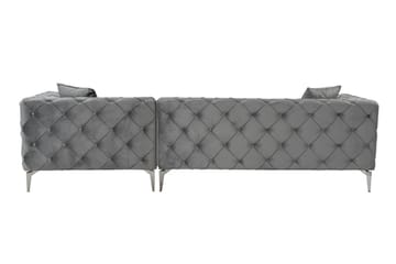 Beachport 3-seters Sofa med Høyre Sjeselong - Antrasitt - Møbler - Sofaer - Sofaer med sjeselong - 3 seters sofa med divan